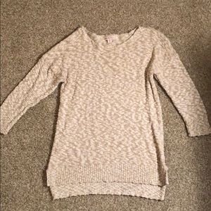 Cream sweater
